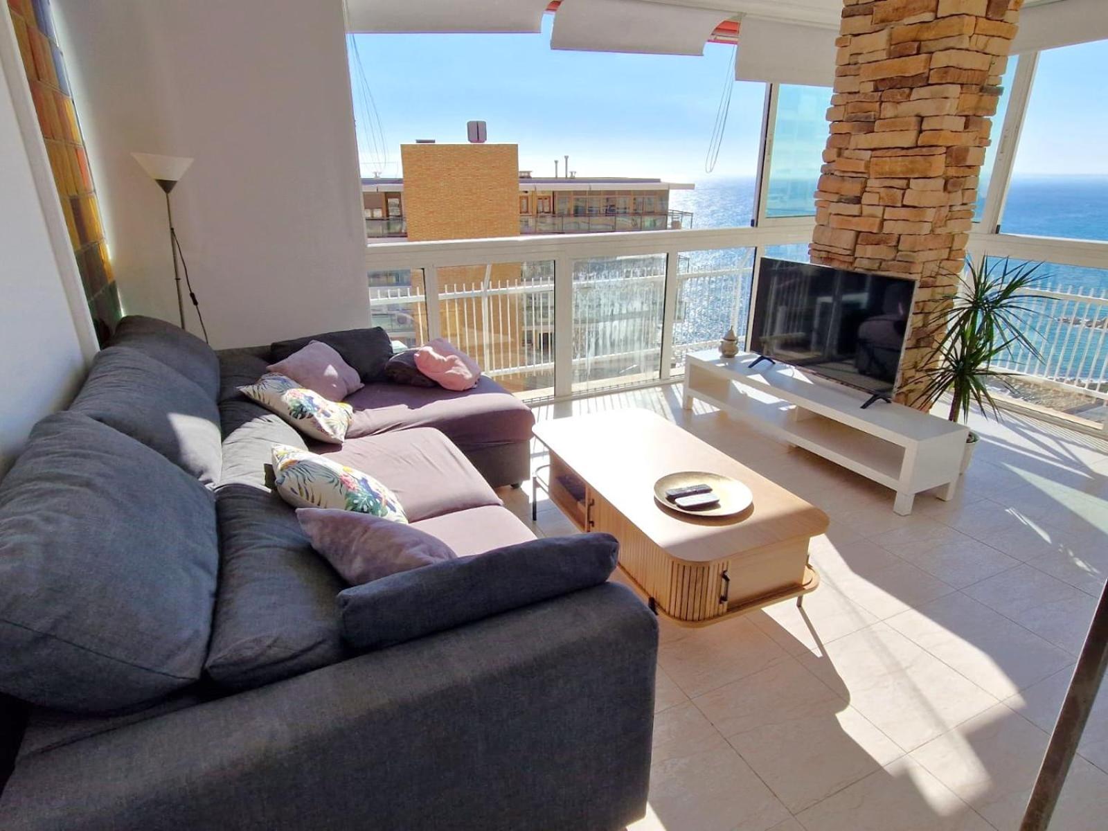 Apartmán Vistas Al Mar. Gran Salon. Playa A 1 Minuto. Wifi Alicante Exteriér fotografie