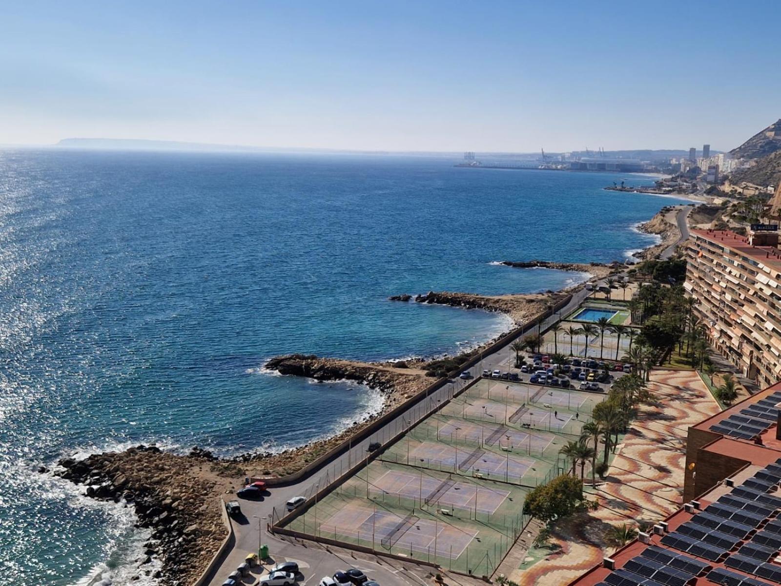 Apartmán Vistas Al Mar. Gran Salon. Playa A 1 Minuto. Wifi Alicante Exteriér fotografie